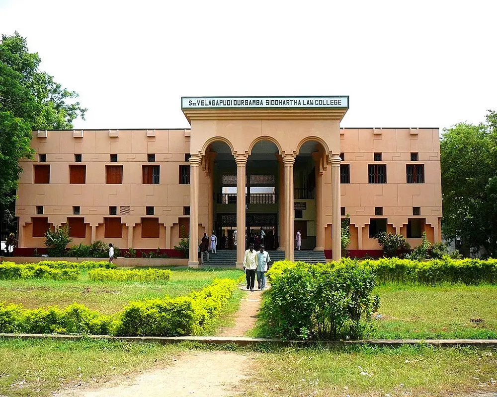 Smt Velagapudi Durgamba Siddhartha Law College campus